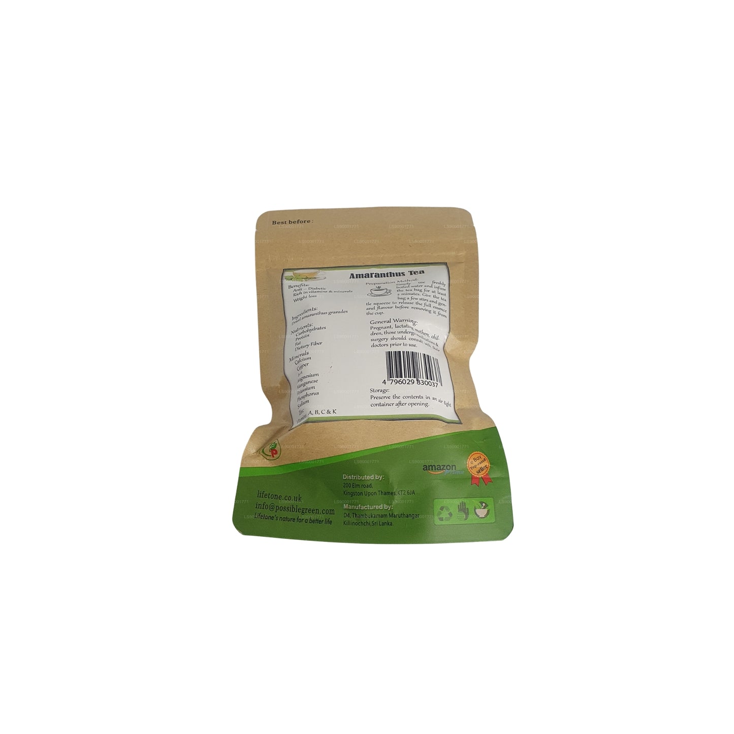 Lifetone Amranthus Tea (30g)