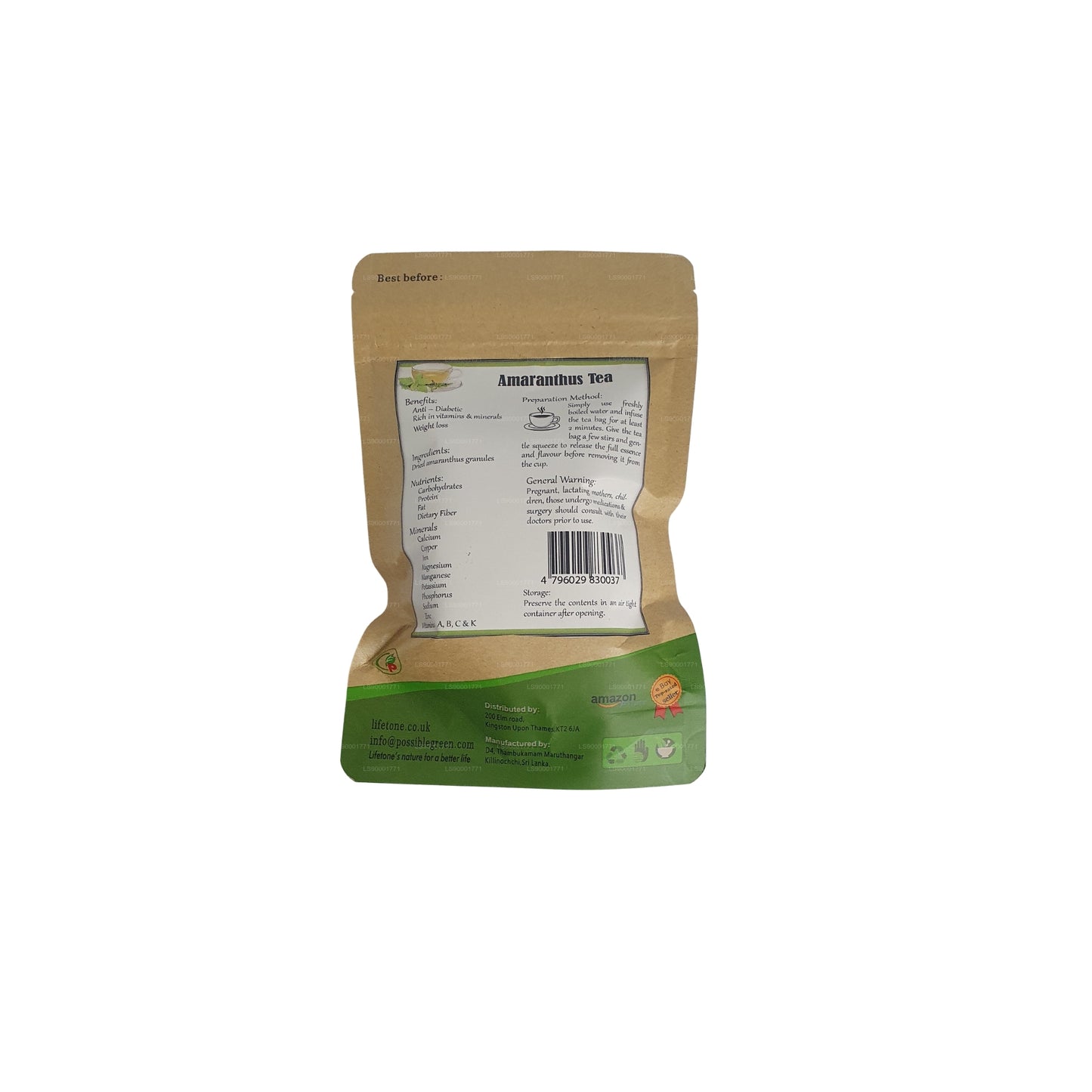 Lifetone Amranthus Tea (30g)