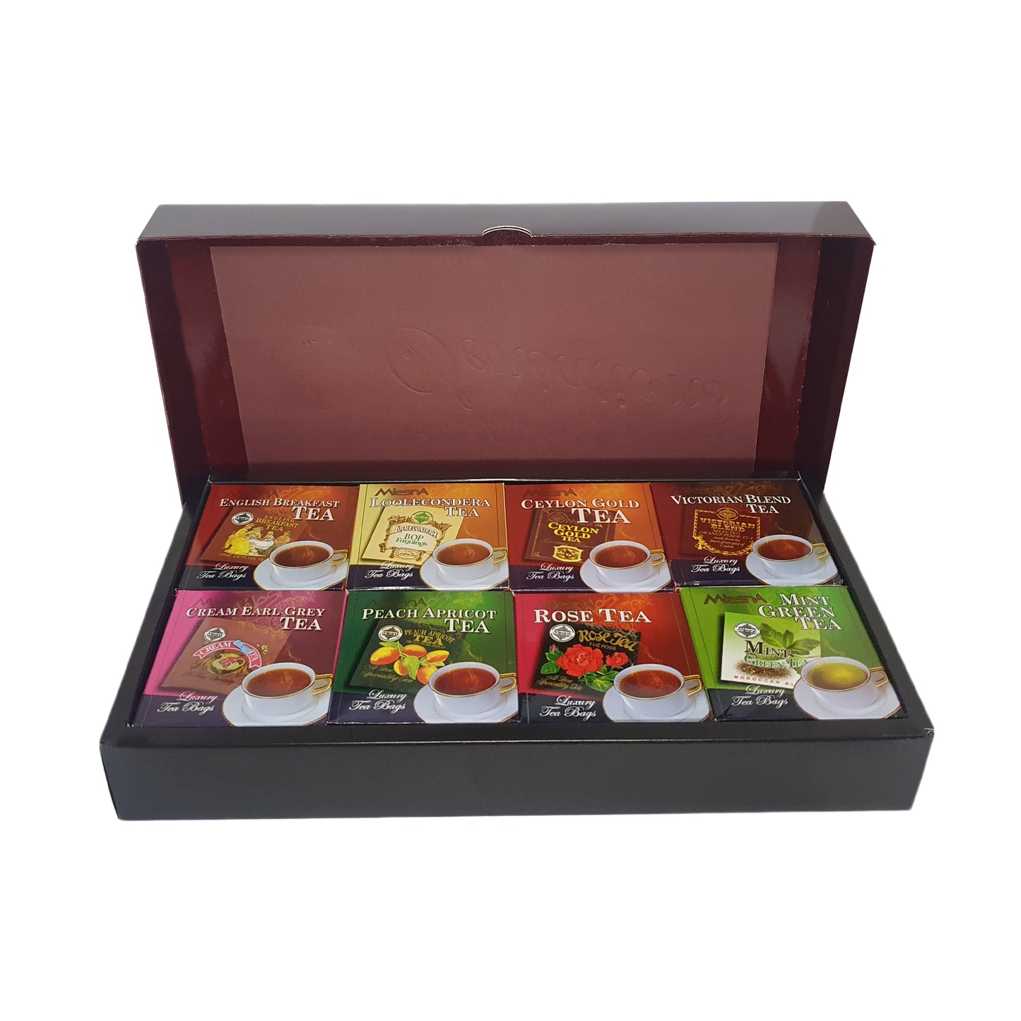 Mlesna Sensations 8 Flavour Assorted Luxury Foil Tea Bags (160g) 80 Tea Bags