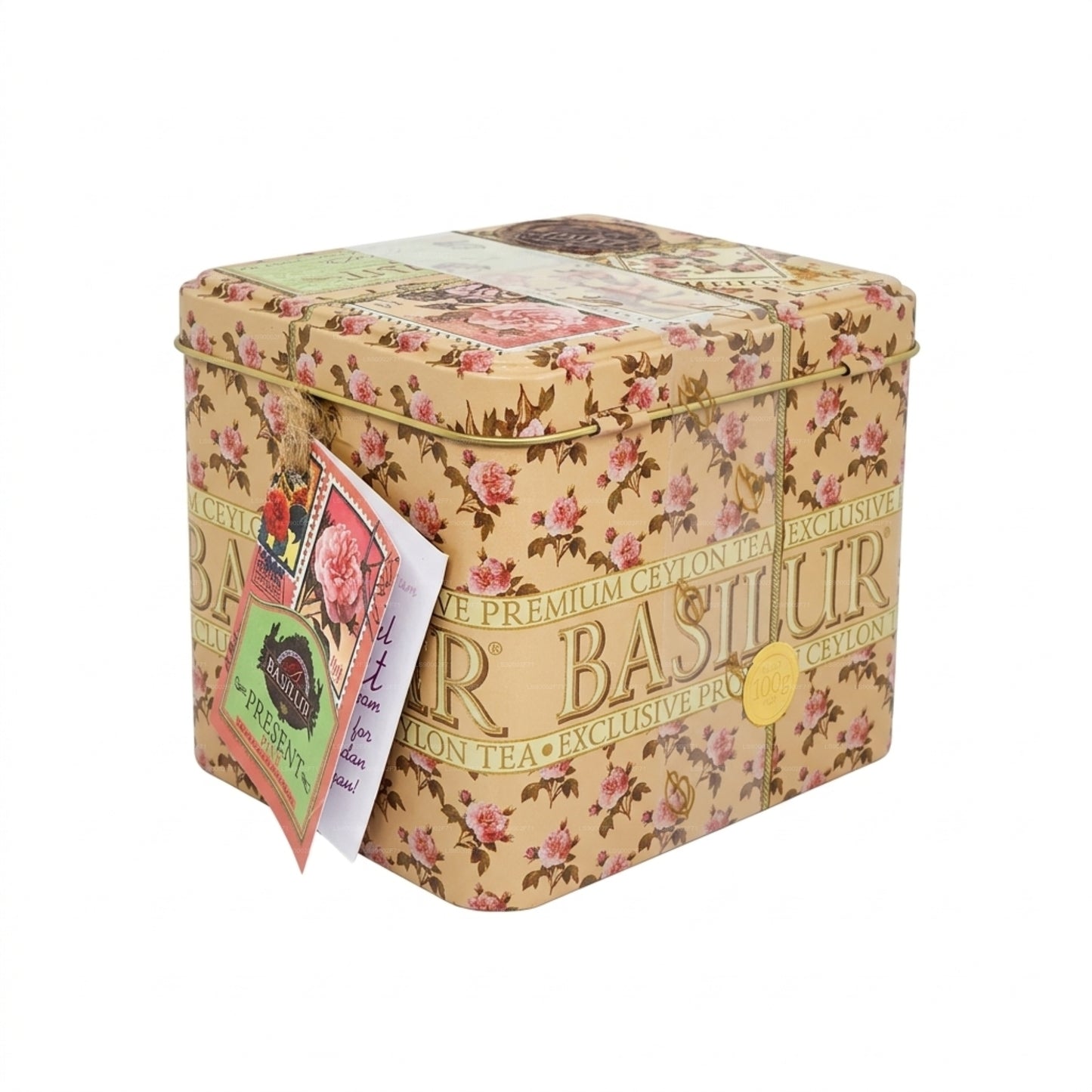 Basilur Present "Pink" (100g) Caddy