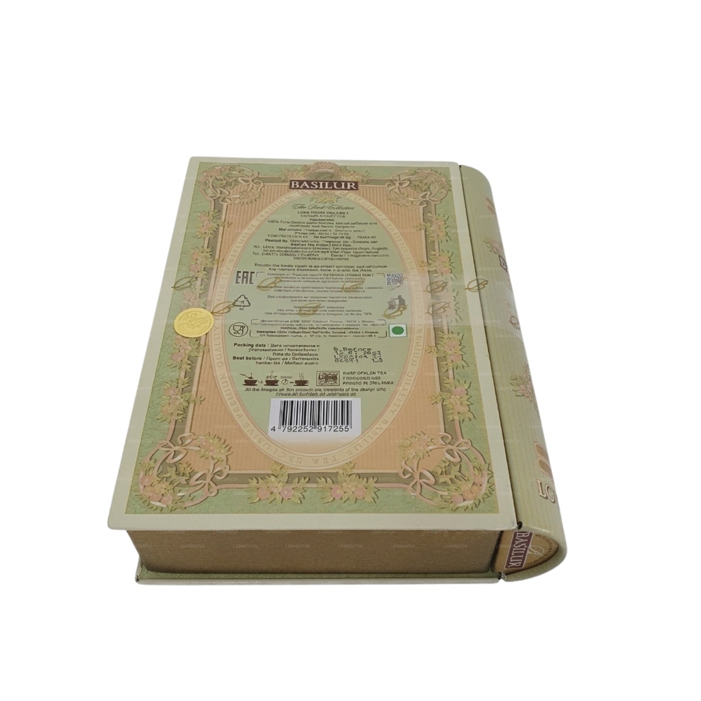 Basilur Tea Book "Love Story - Volume I" (100g) Caddy