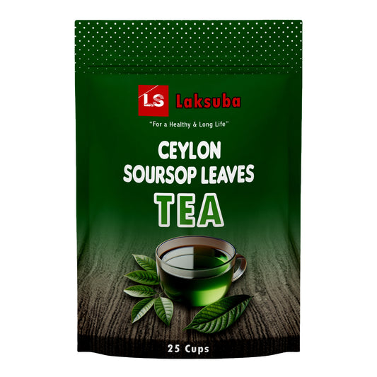 ලක්සුබා සිලෝන් අනෝදා කොළ තේ (ග්‍රෑම් 37.5) තේ බෑග් 25