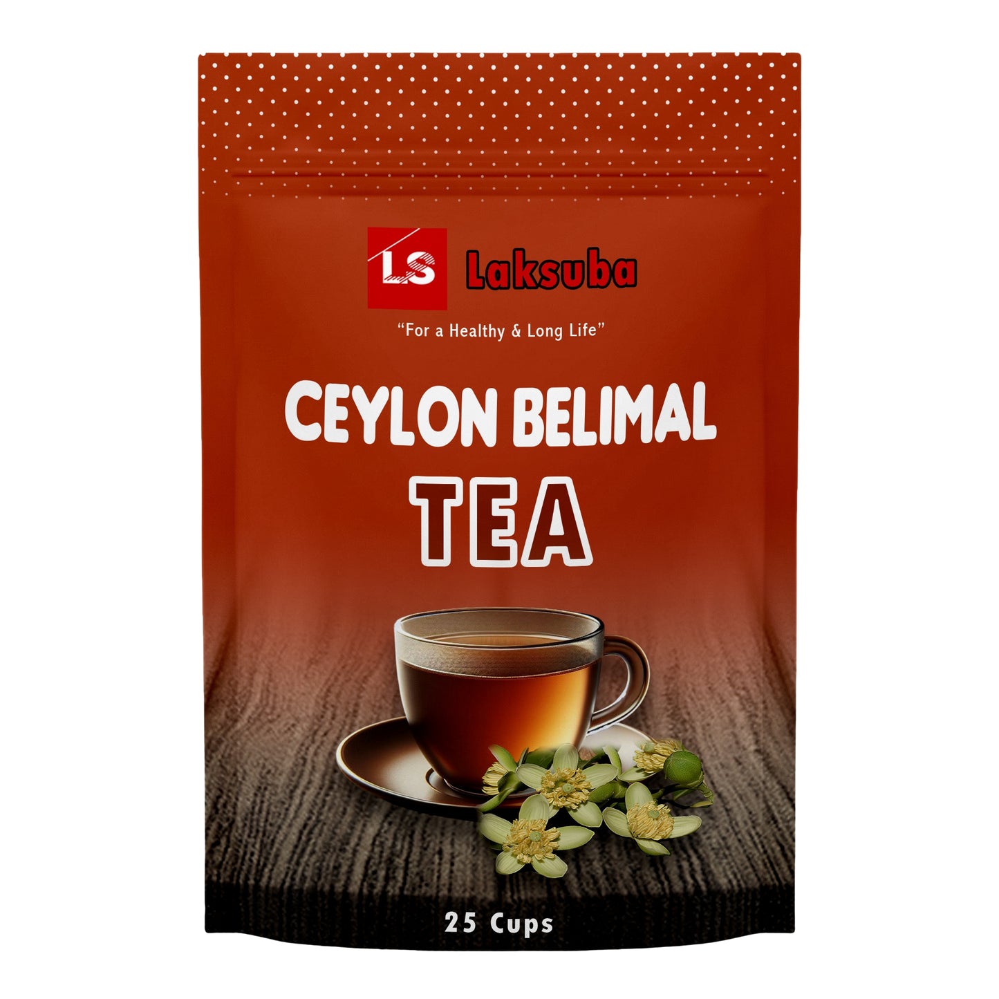 ලක්සුබා සිලෝන් බෙලිමල් තේ (ග්‍රෑම් 37.5) තේ බෑග් 25
