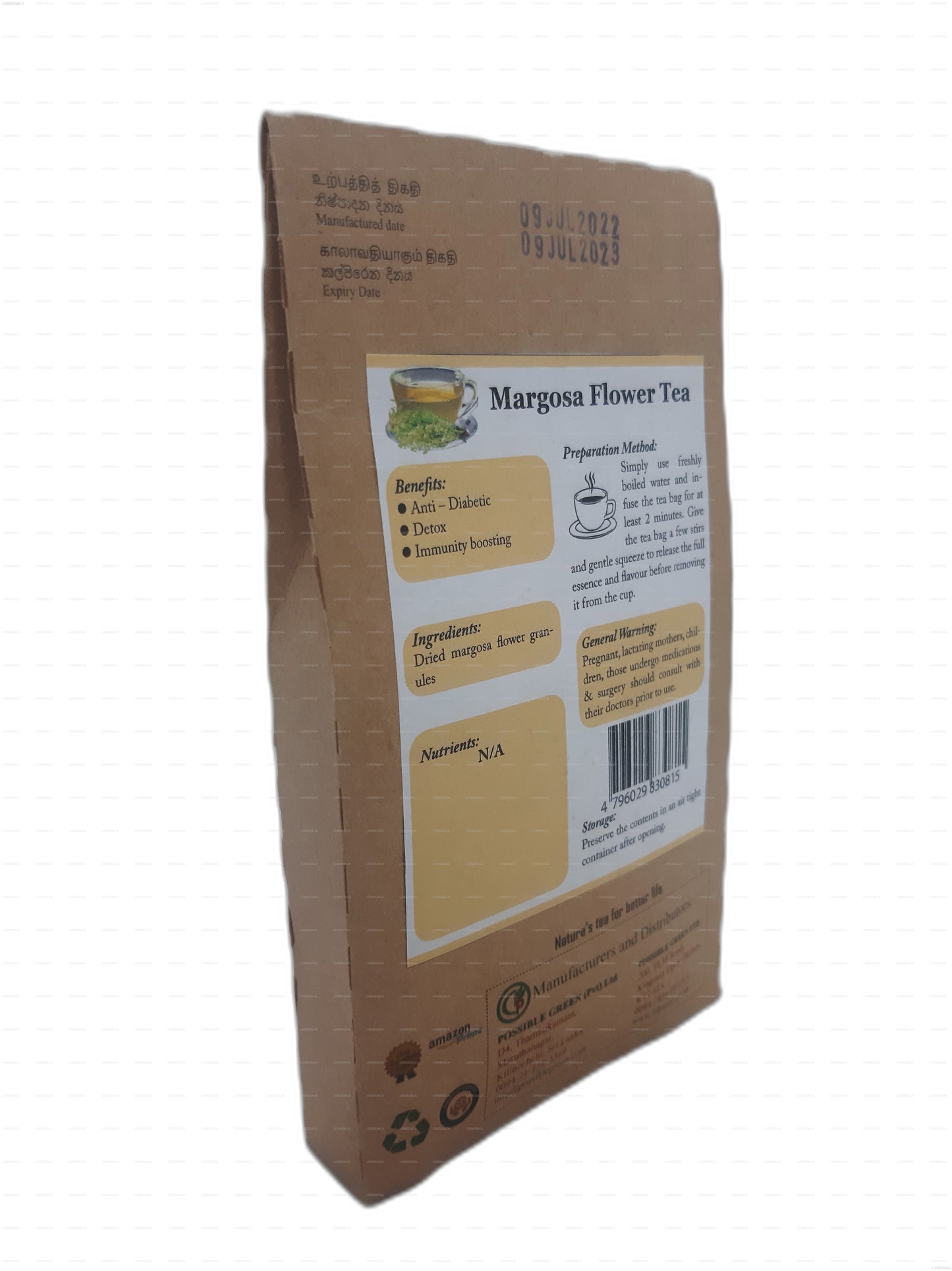 Lifetone Margosa Flower Tea (30g) 20 Tea Bags