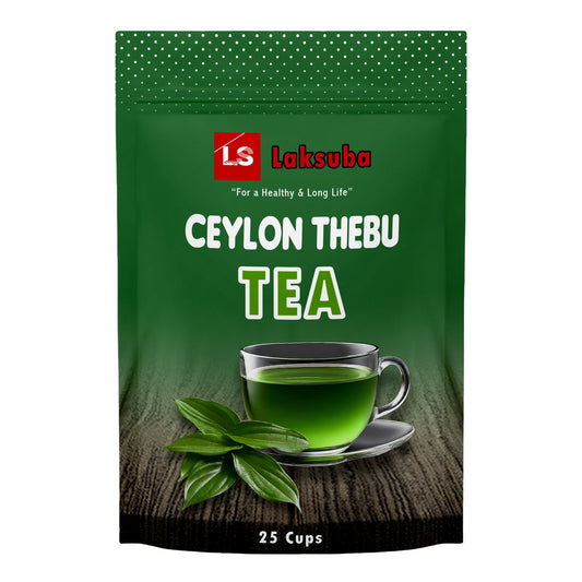 ලක්සුබා සිලෝන් තෙබු තේ (ග්‍රෑම් 37.5) තේ බෑග් 25