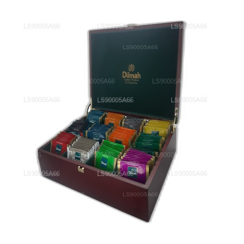 Dilmah Luxury Timber Presenter with Lid (12 Varieties)