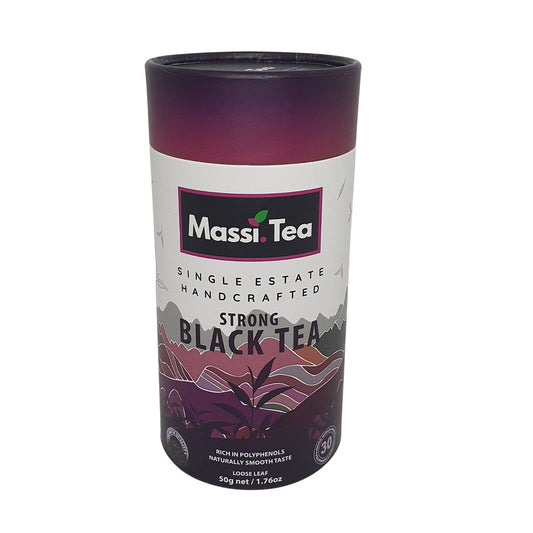 Massi Tea Single Estate Handcrafted Strong Black Tea (50g)