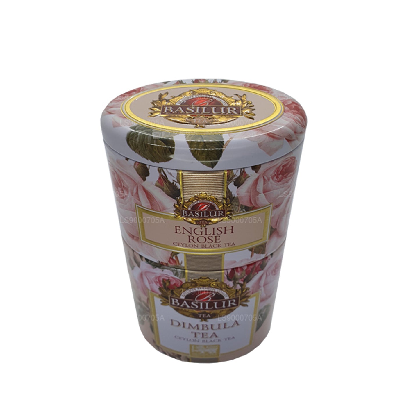Basilur Fruits and Flowers "English Rose" Dimbula (100g) Caddy