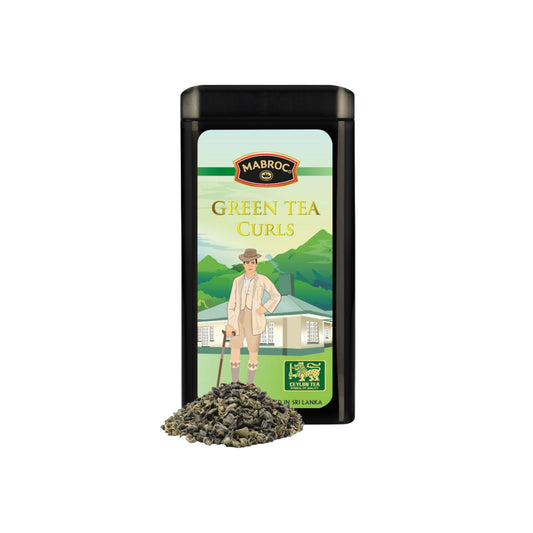 මැබ්‍රොක් ප්‍රිමියම් ග්‍රීන් ටී කර්ල්ස් ලූස් තේ (ග්‍රෑම් 150)
