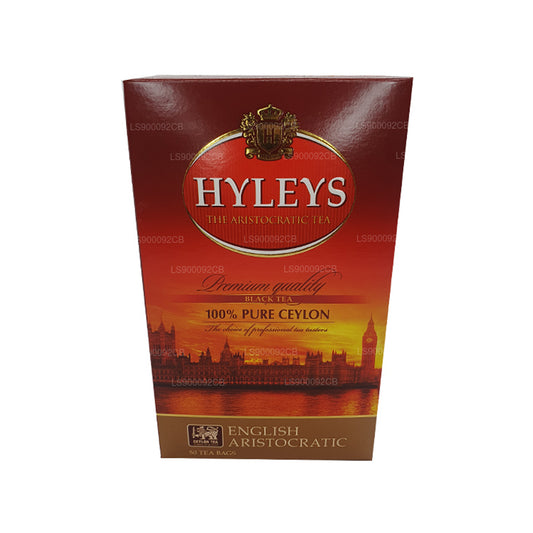 Hyleys Premium Quality Black Tea 50 Tea Bages (100g)