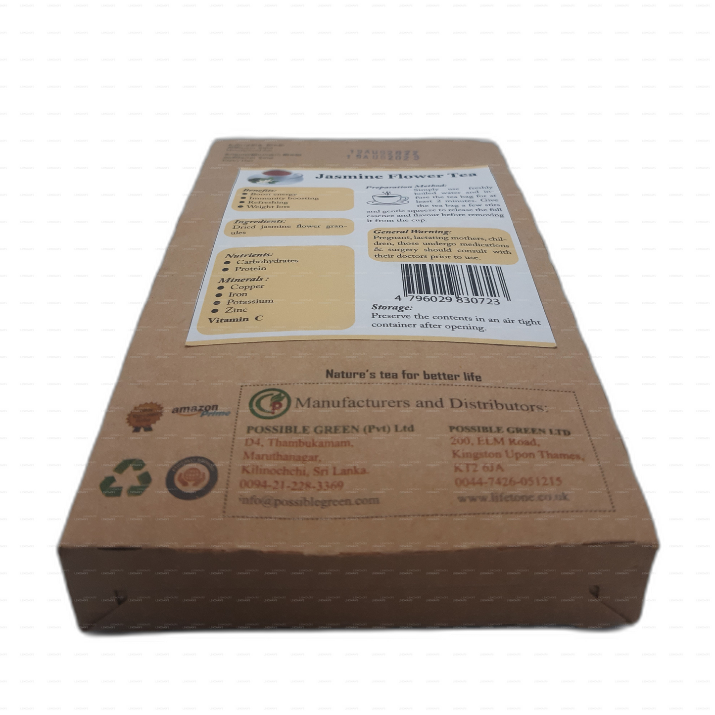 Lifetone Jasmin Flower Tea (20g) 20 Tea Bags