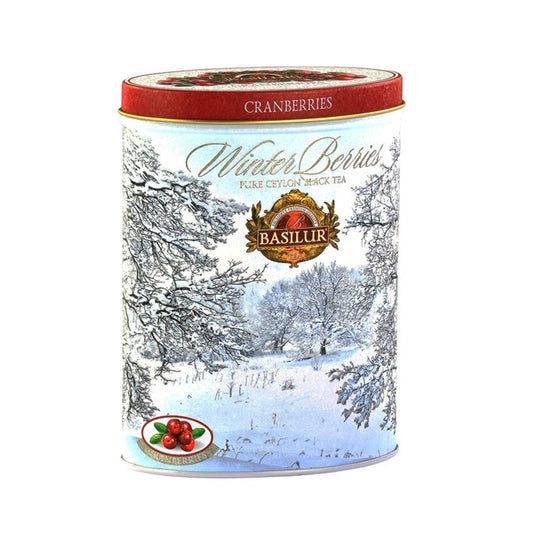 Basilur Winter Berries "Cranberries" (100g) Tin