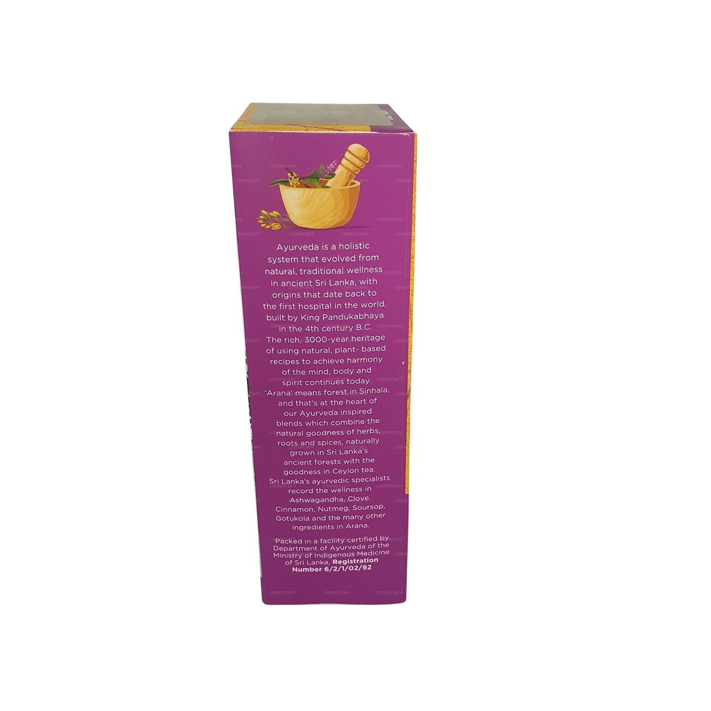 Dilmah Arana Detox Natural Herbal Infusion (20 Tagless Tea Bags)