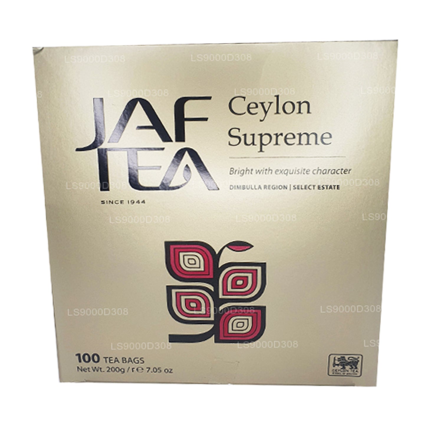 Jaf Classic Gold Collection Ceylon Supreme Tea