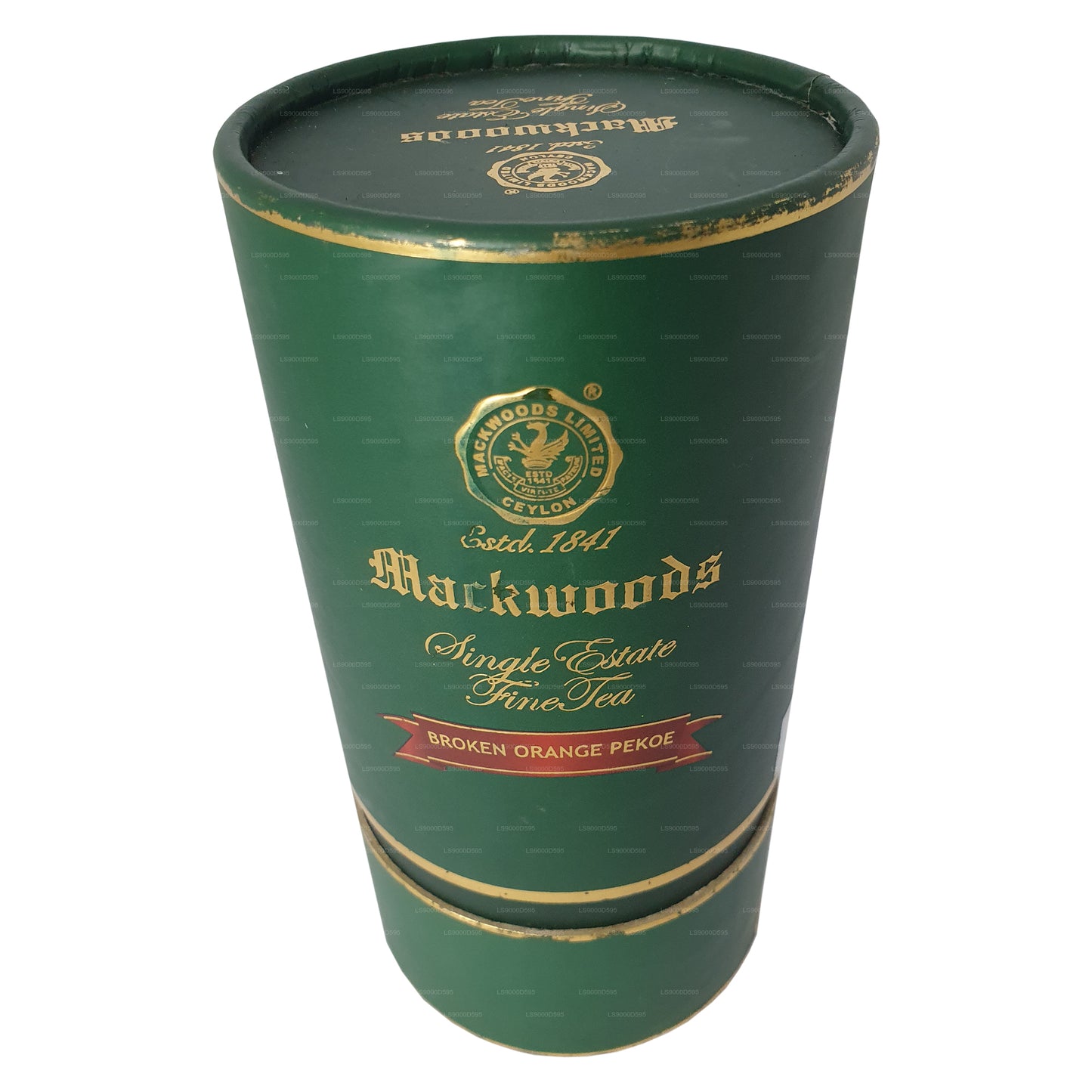Mackwoods Single Estate, Loose Leaf, Broken Orange Pekoe (Bop) In A Cylinder (200g)