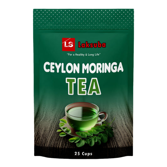 ලක්සුබා සිලෝන් මොරිංගා තේ (ග්‍රෑම් 37.5) තේ බෑග් 25