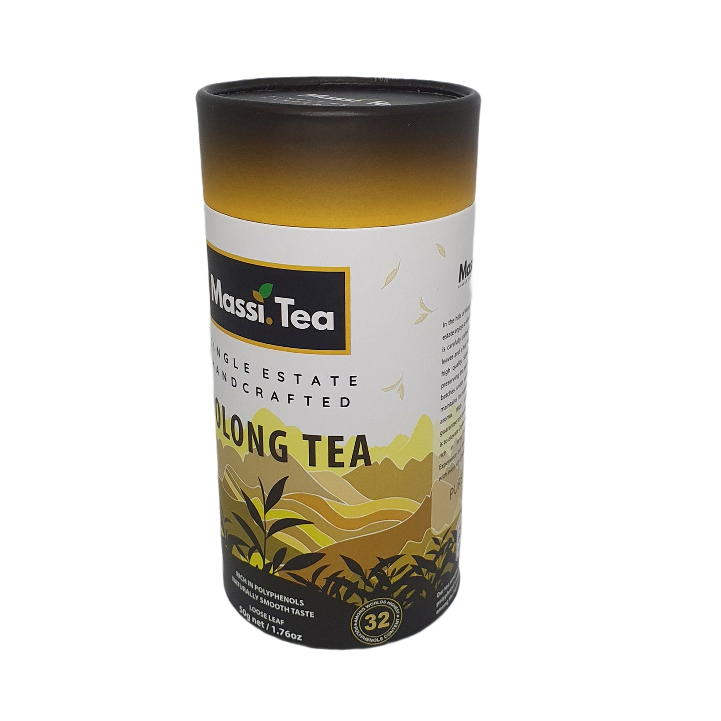 Massi Tea Single Estate Handcrafted Oolong Tea (50g)