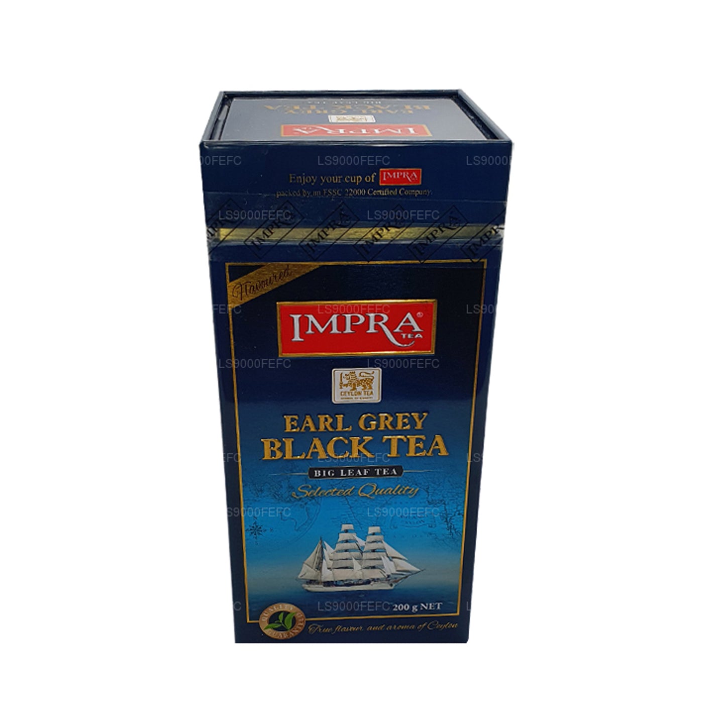 Impra Earl Grey Big Leaf (200g) Meatal Caddy