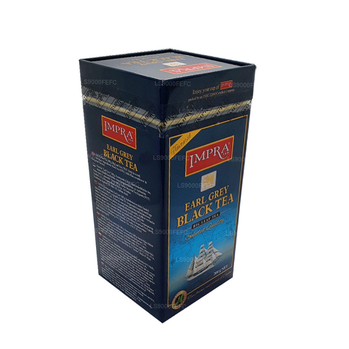 Impra Earl Grey Big Leaf (200g) Meatal Caddy