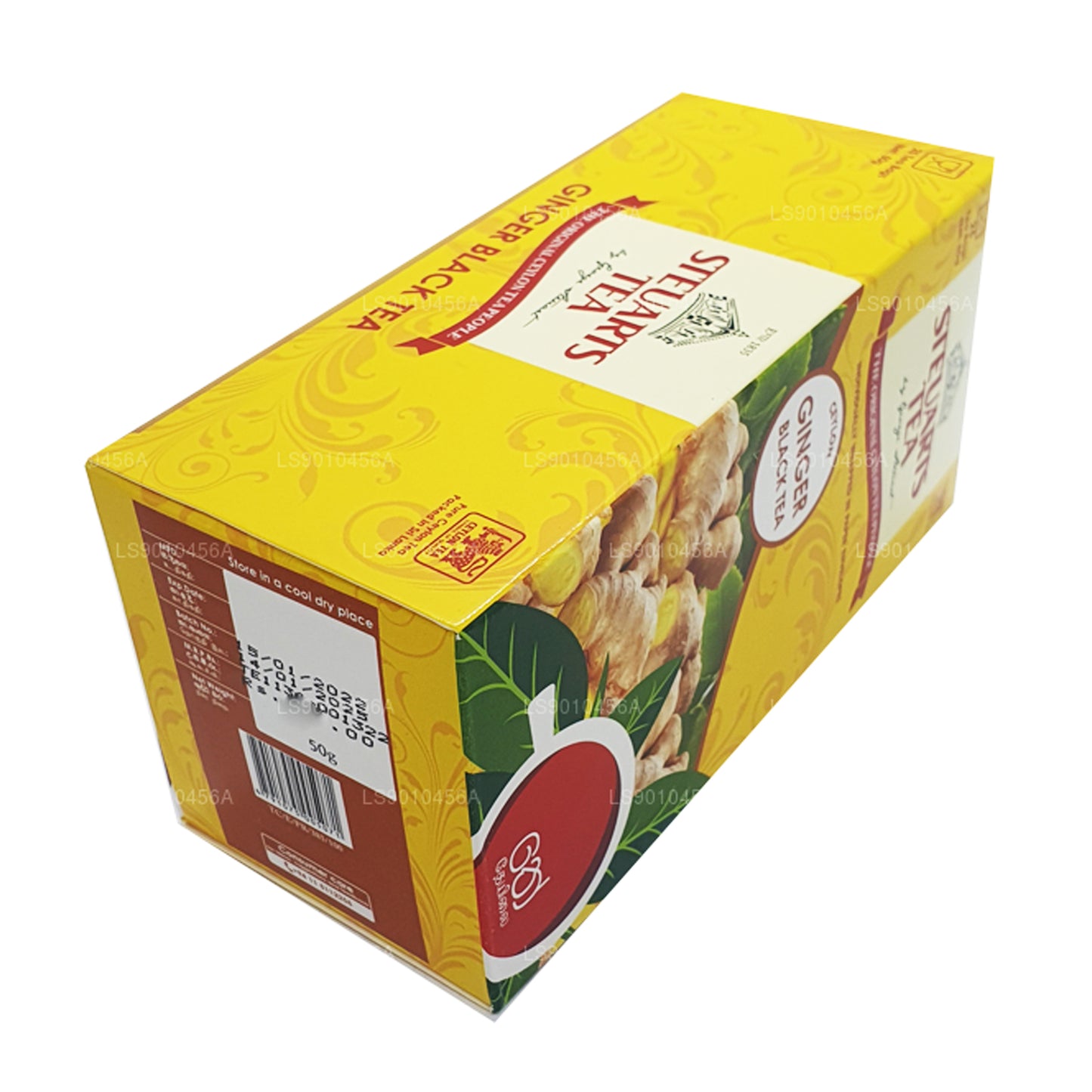 George Steuart Ginger Black Tea (50g) 25 Tea Bags