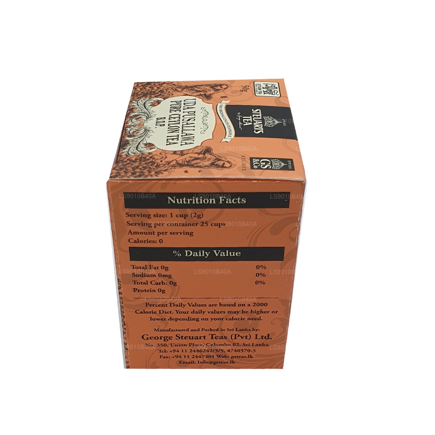 George Steuart Uda Pusallawa BOP Leaf Tea (50g)