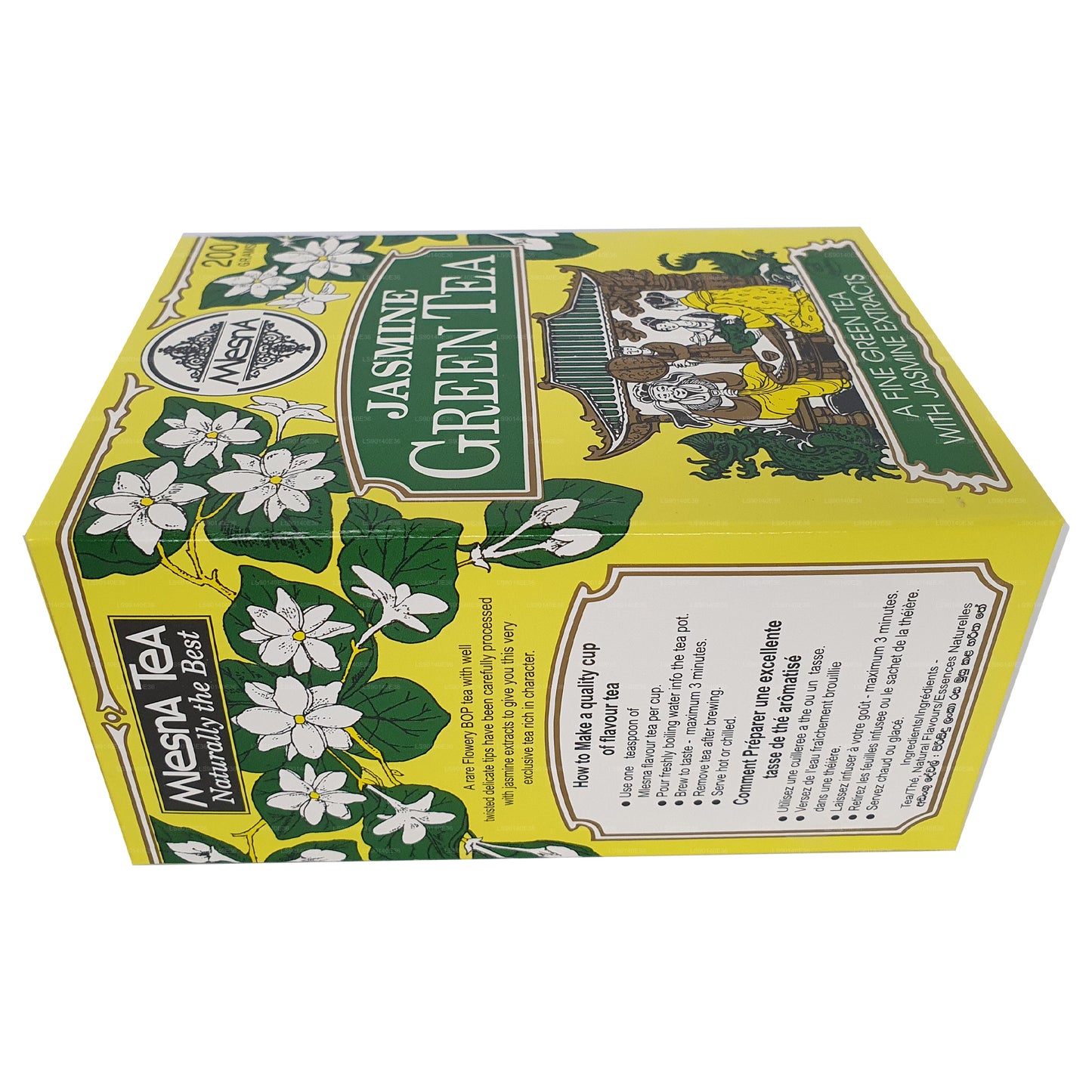 Mlesna Jasmine Flavored Loose Green Tea (200g)