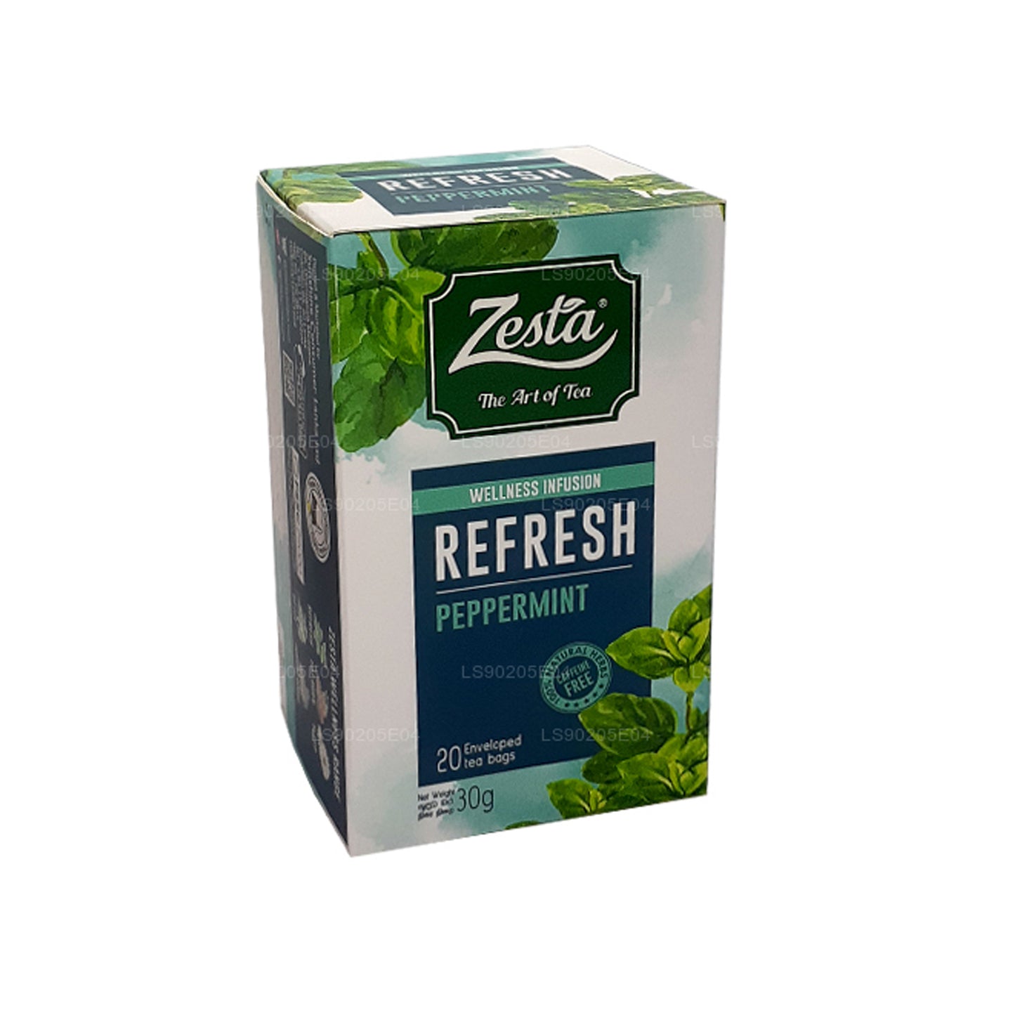 Zesta Refresh Peppermint (30g) 20 Envelope Tea Bags