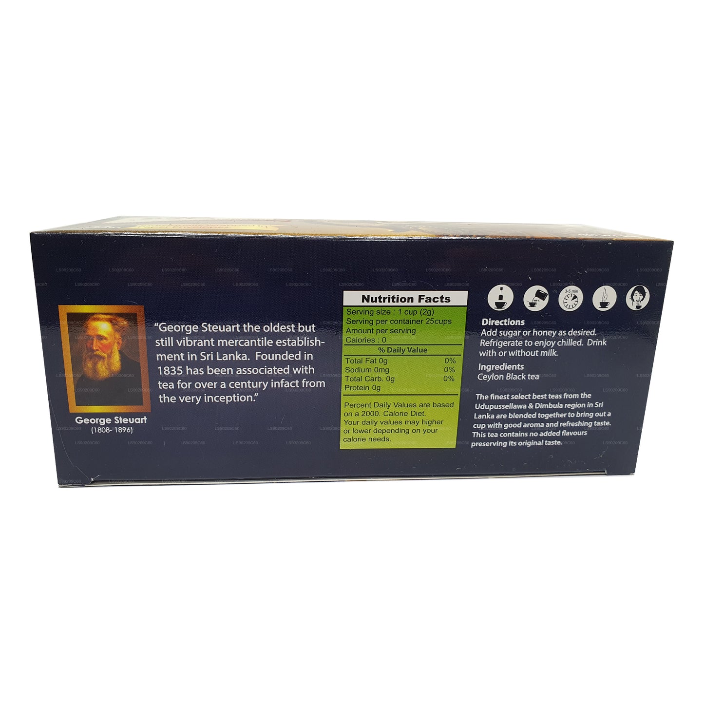George Steuart English Breakfast Tea (50g) 25 Tea Bags