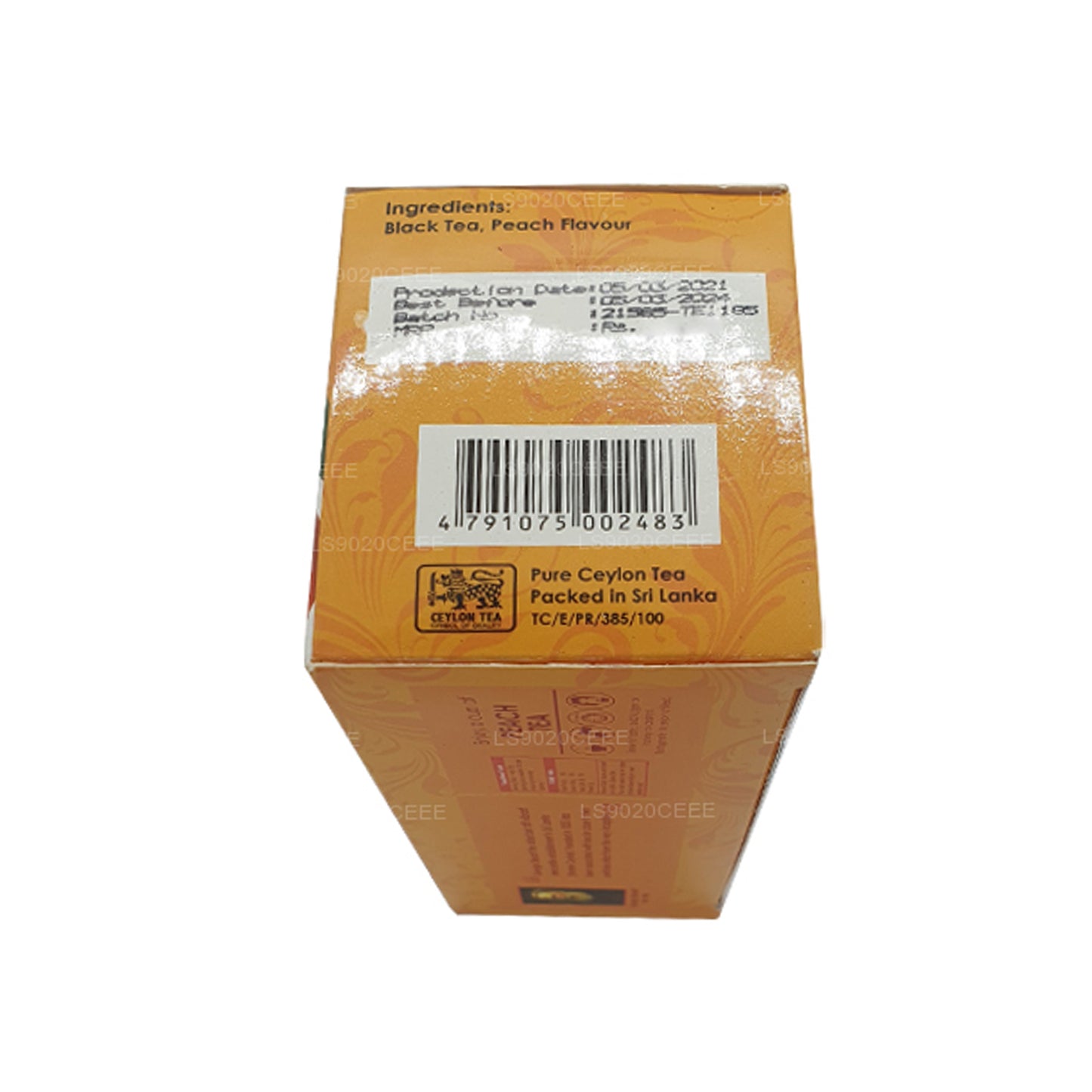 Steuarts Peach Tea (50g) 25 Tea Bags