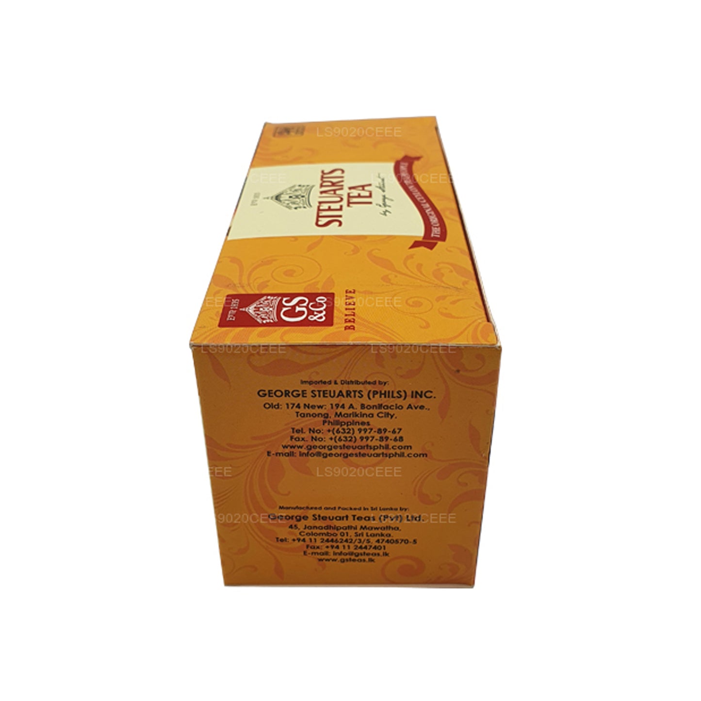 Steuarts Peach Tea (50g) 25 Tea Bags