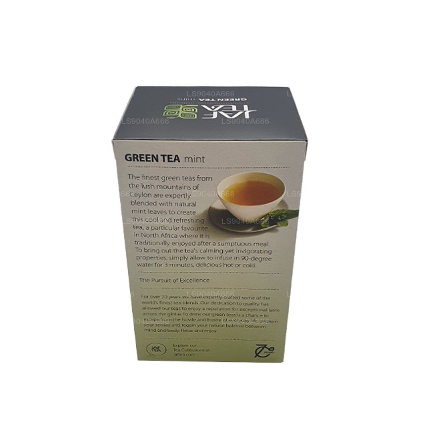 Jaf Tea Mint Green Tea (40g) 20 Envelope Tea Bags