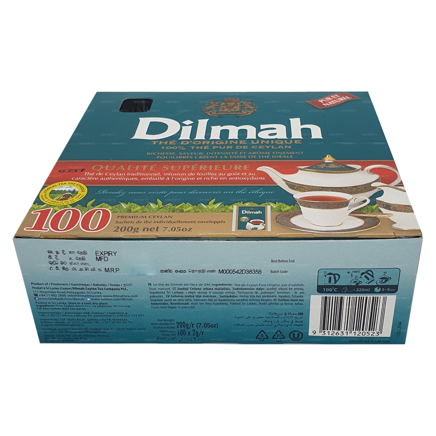 Dilmah Premium Ceylon Tea Bags