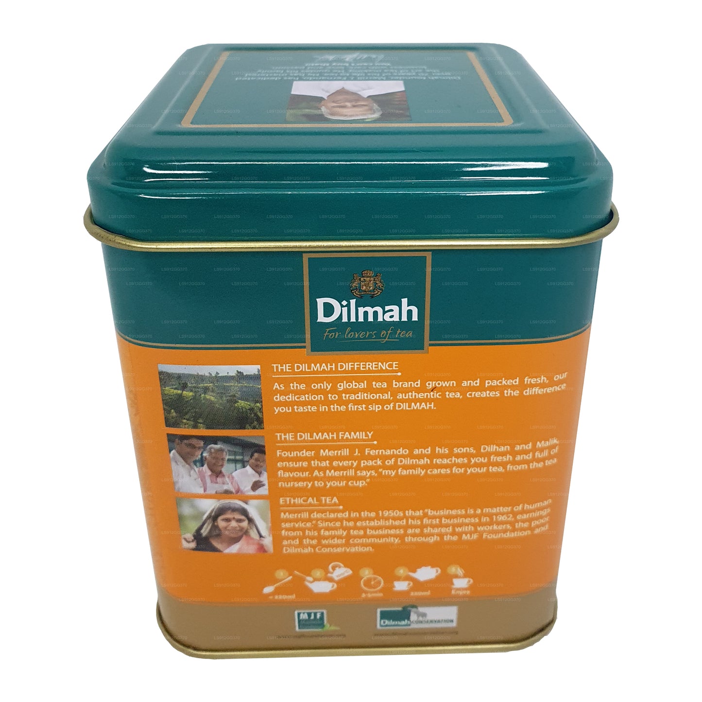 Dilmah Ceylon Supreme Loose Leaf Tea caddy (125g)