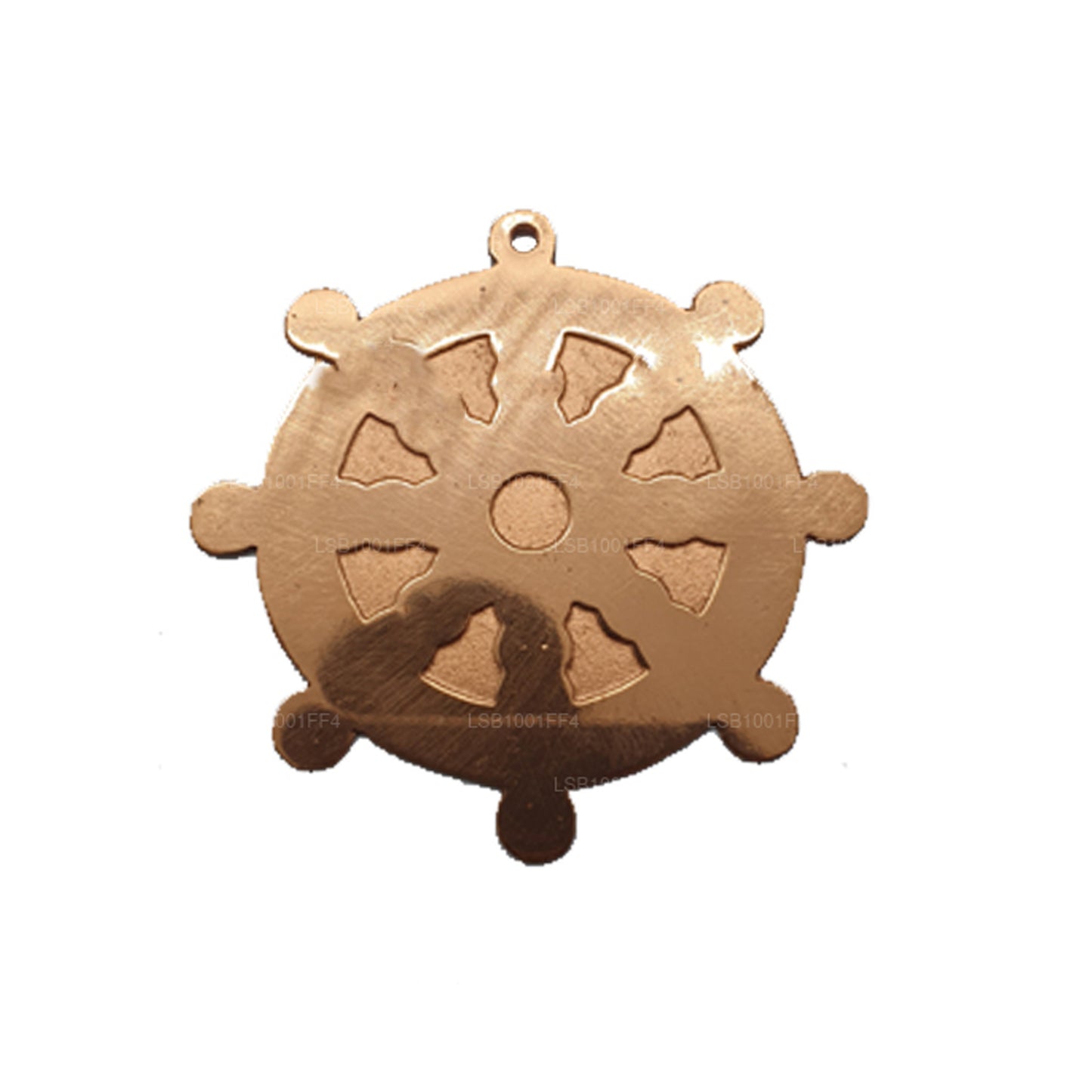 Copper Dharmachakra (4 cm)