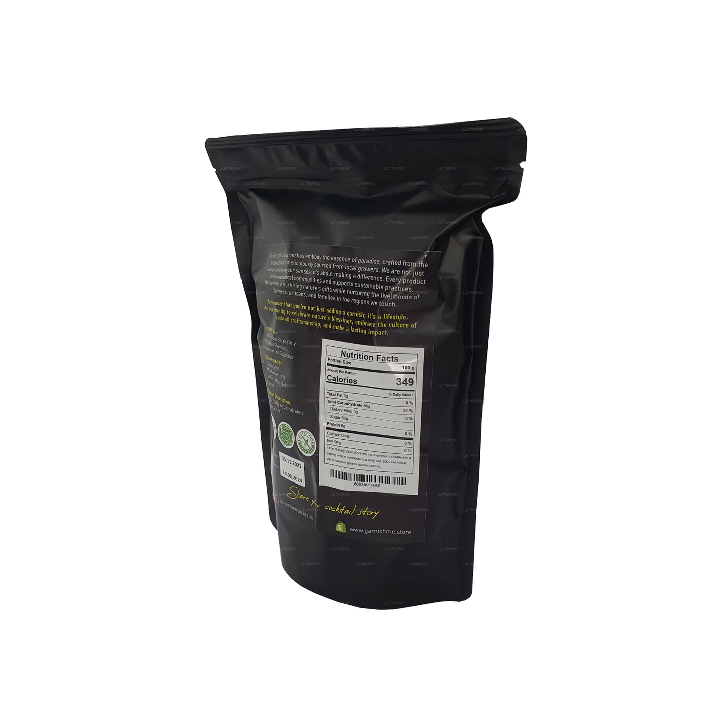 Me Garnish Dehydrated Lemon Slices (100g)