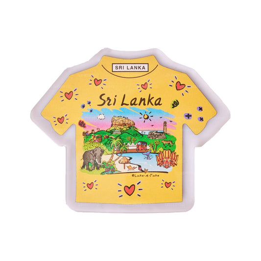 Luke A Tuke  Sri Lankan Iconic Acrylic Fridge Magnet
