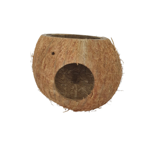 Bivenro Natural 3/4 Coconut Shell Cave (Free Size)