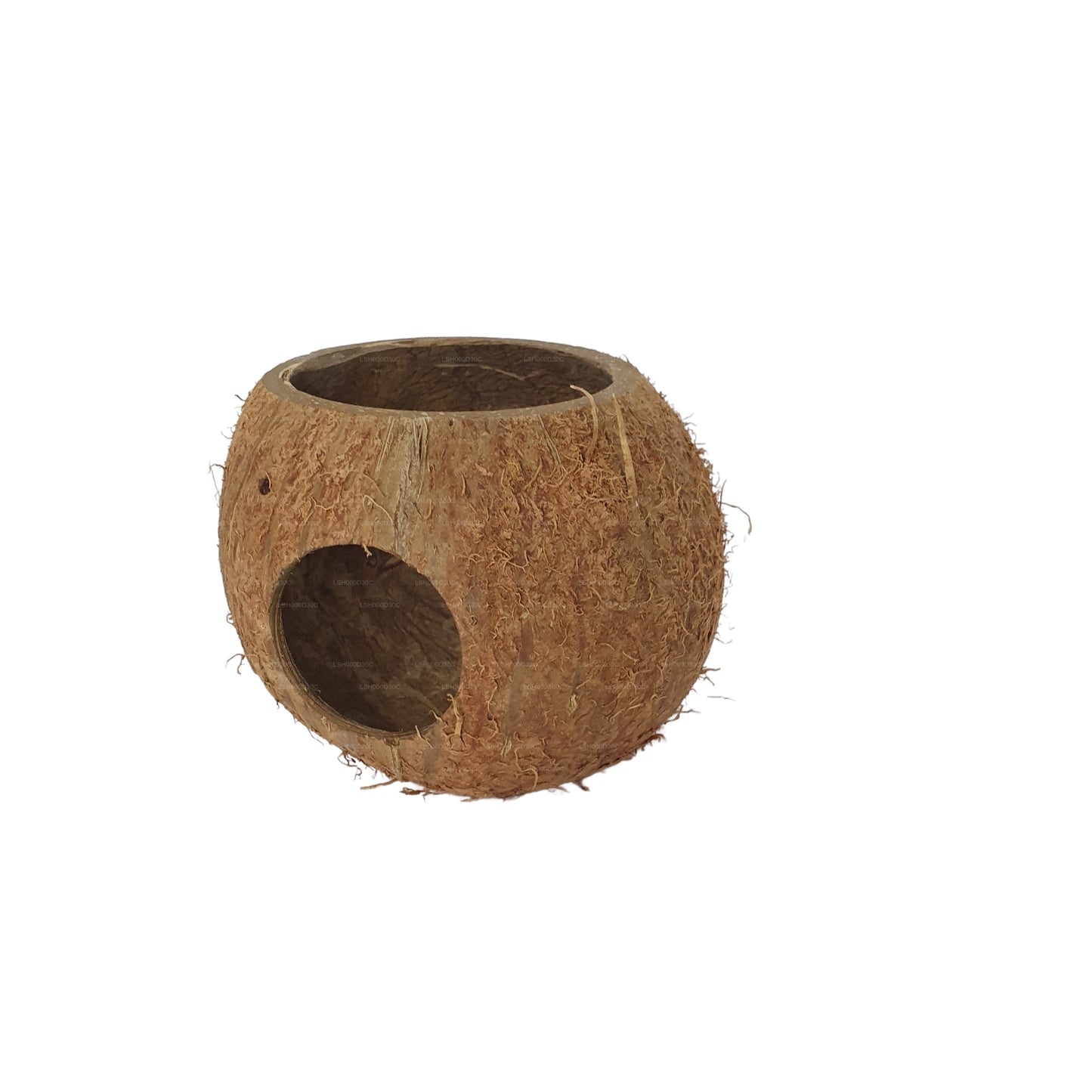Bivenro Natural 3/4 Coconut Shell Cave (Free Size)