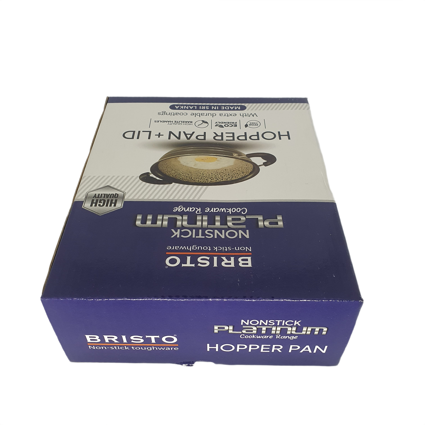 Bristo Nonstick Platinum Hopper Pan 18cm (7 inch)