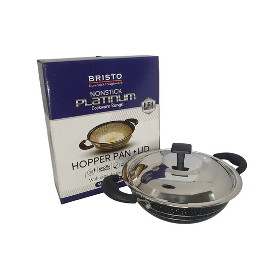 Bristo Nonstick Platinum Hopper Pan 18cm (7 inch)