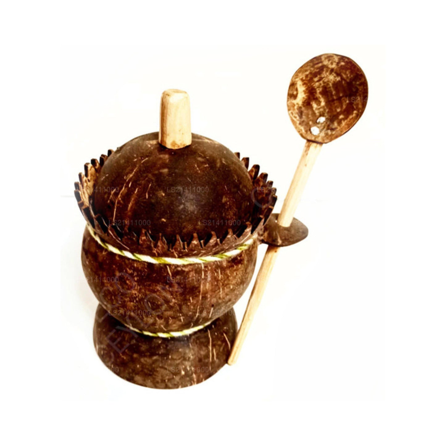 Lakpura® Wave Cut Salt Container