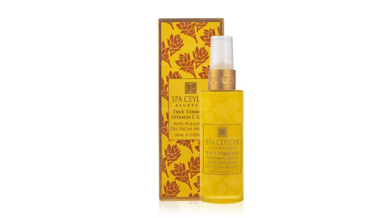 Spa Ceylon True Turmeric Vitamin C Glow Anti-pollution Gel Facial Masque (60ml)
