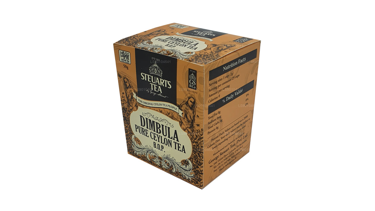 George Steuart Dimbula BOP Leaf Tea (50g)